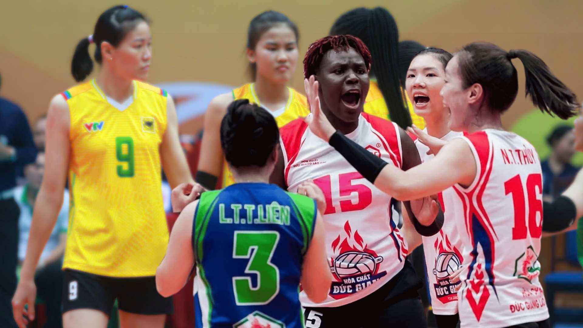VTV Binh Dien Long An faces Duc Giang Chemicals in the final of the 2024 National Volleyball Championship.