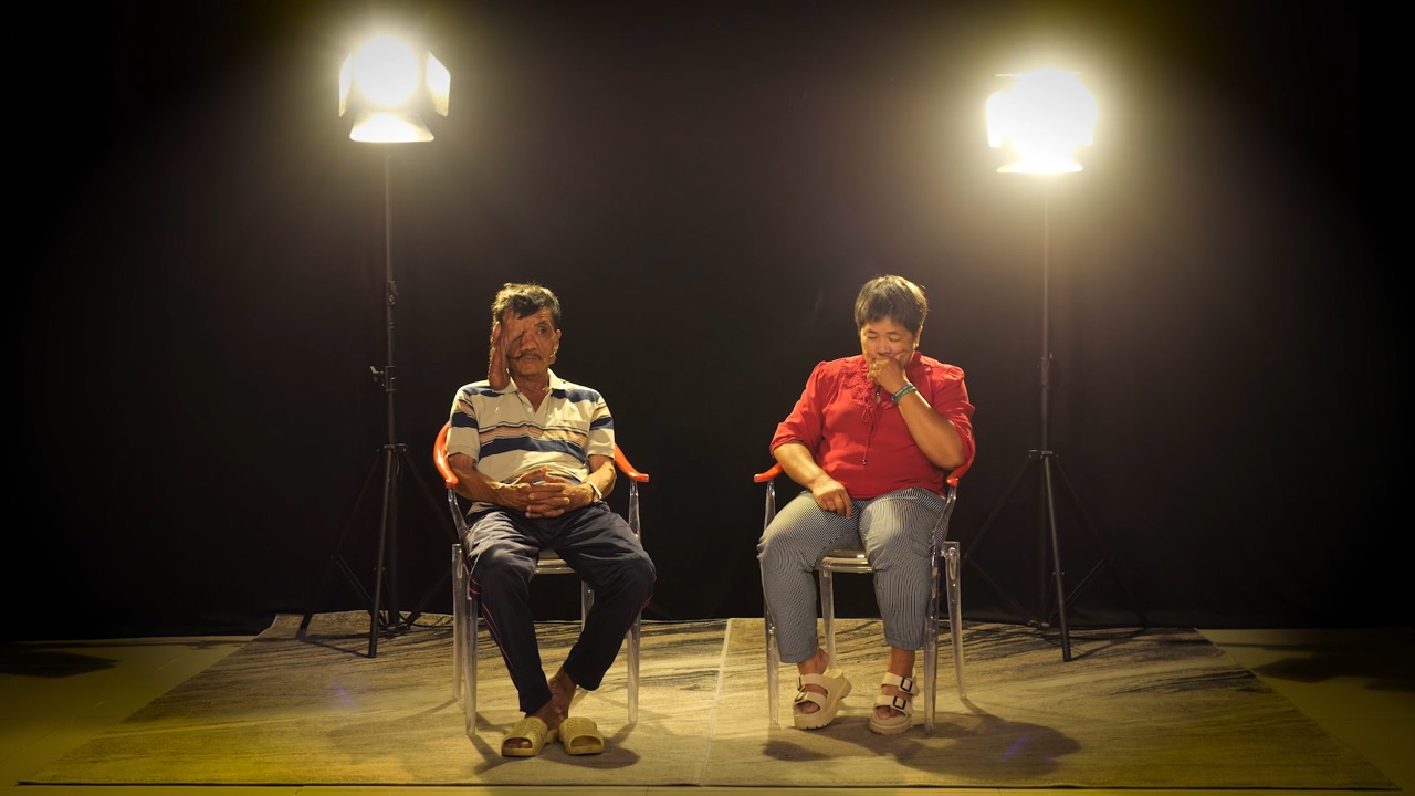 Mr. Tung and Ms. Trinh. Photo: Producer.