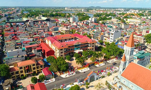 Một góc của thành phố Phủ Lý (Hà Nam). Ảnh: Hanam.gov.vn