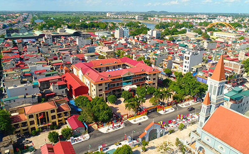 A corner of Phu Ly city (Ha Nam). Photo: Hanam.gov.vn