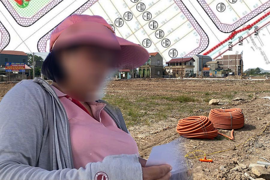 Thanh Oai land auction loophole, brokers make billions of dong difference