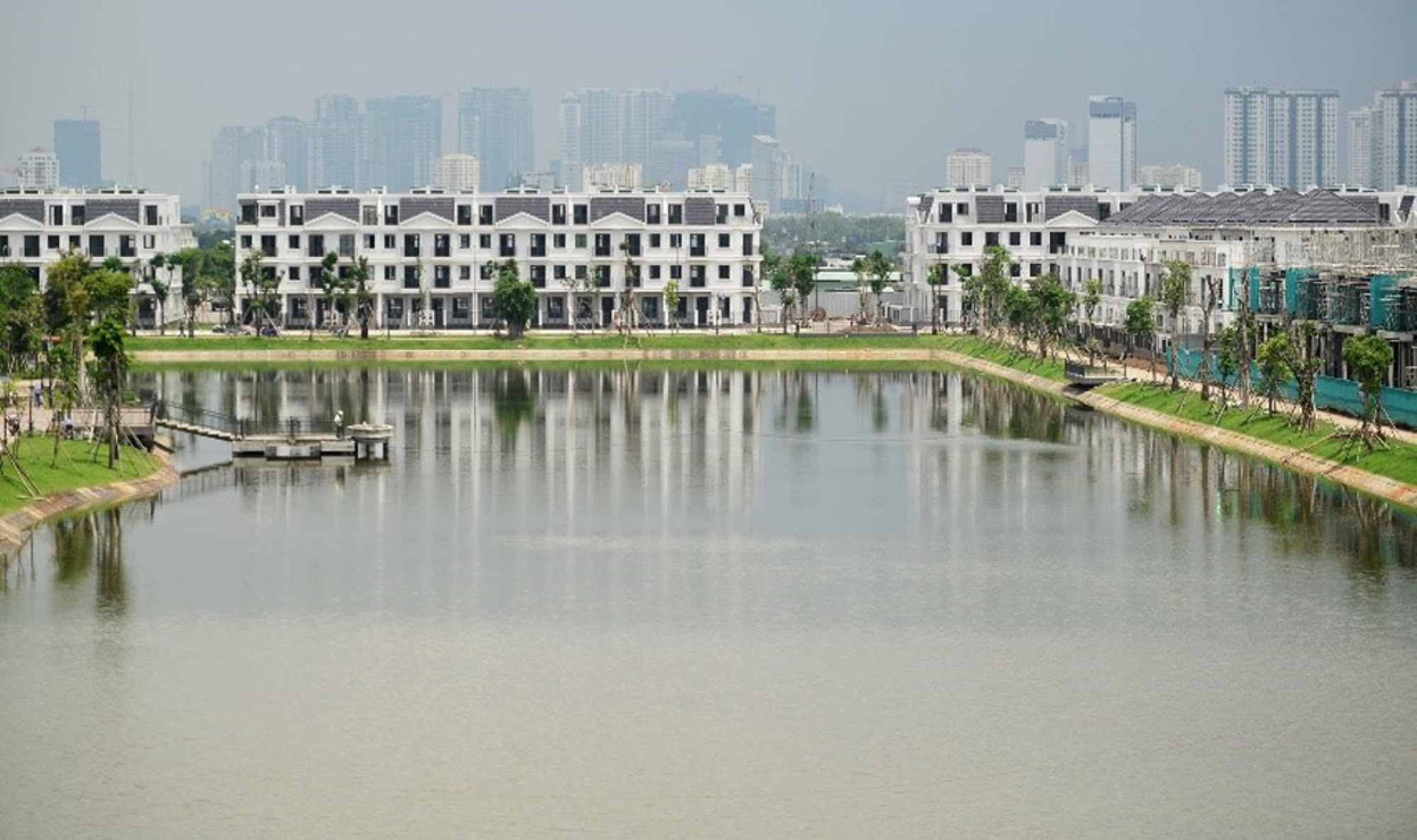 Novaland's Lakeview City project in Ho Chi Minh City is facing problems with the land use fee skyrocketing compared to the estimated figure. Photo: Source NVl