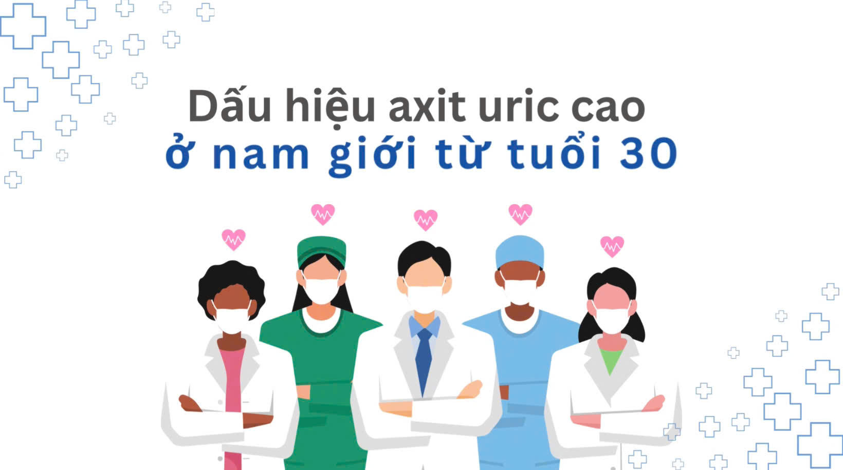 Signs of high uric acid in men from age 30