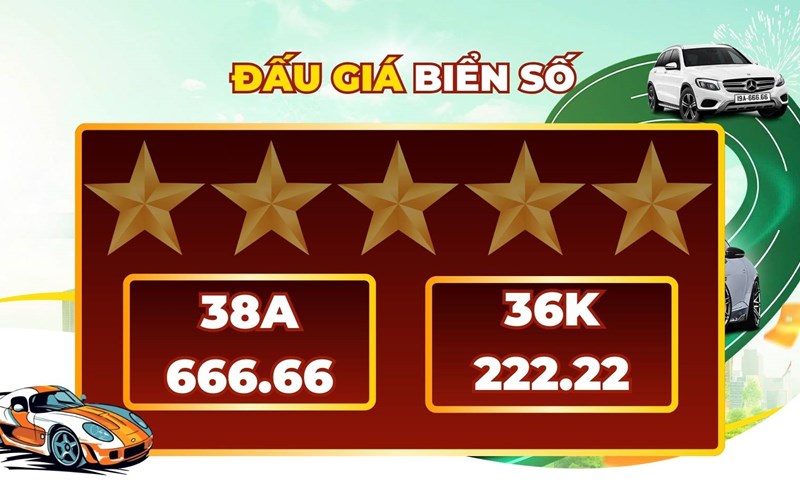 Revealing the five-digit license plates worth billions in the auction on November 18