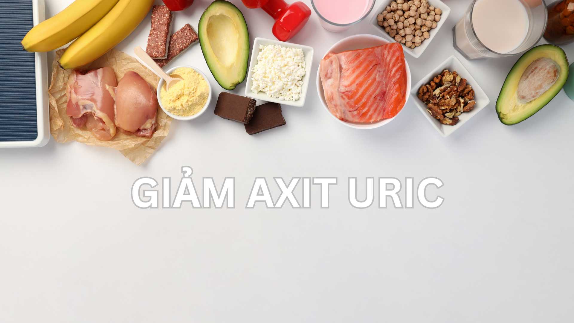Supplement nutrition properly to reduce uric acid levels.