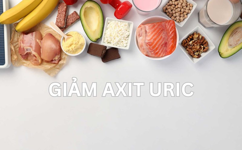 Supplement nutrition properly to reduce uric acid levels.