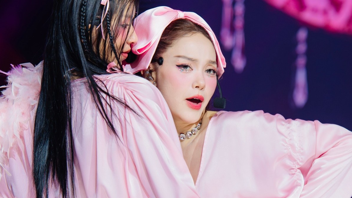 Minh Hang in the performance "Mong yu". Photo: Producer