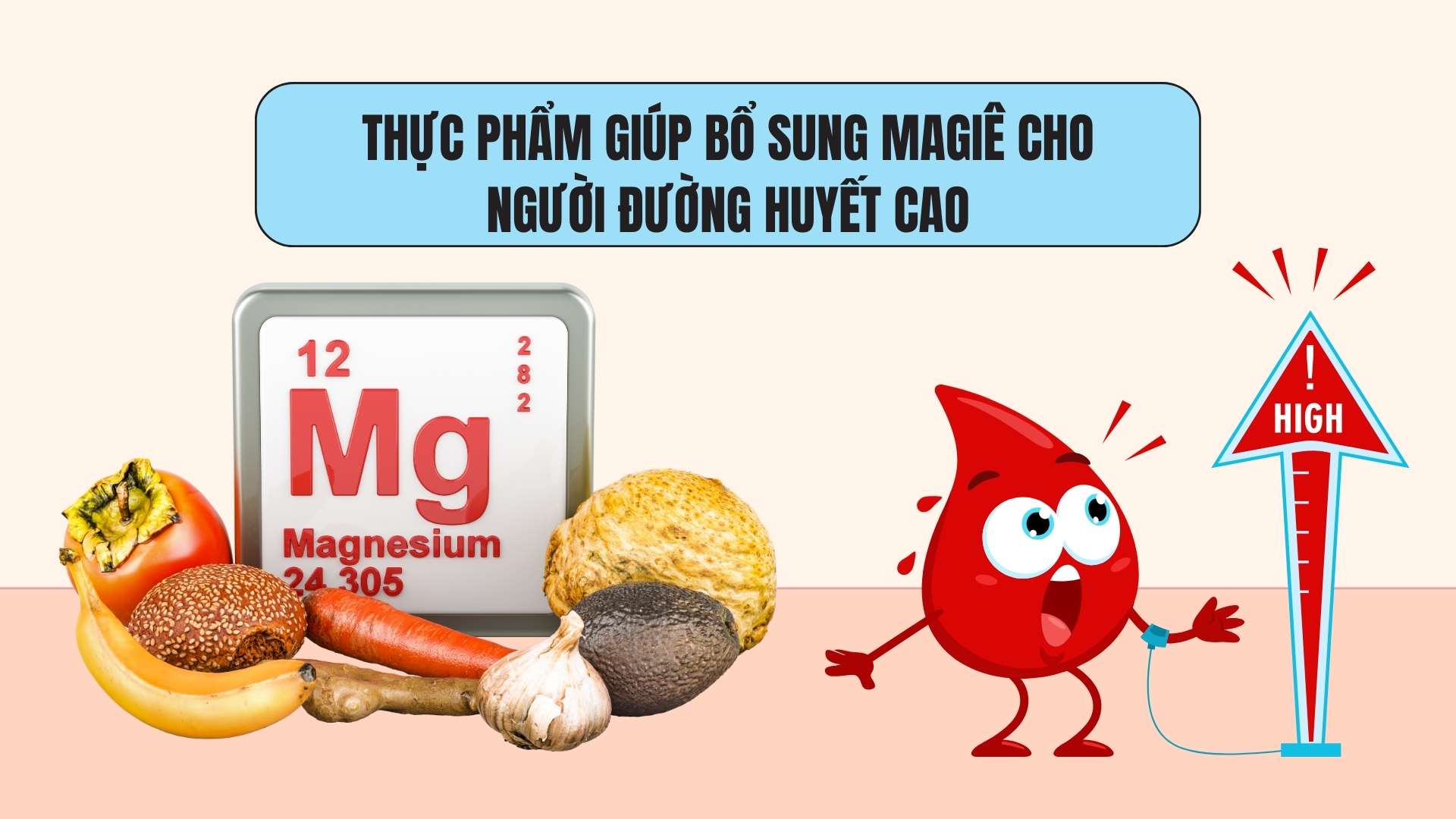 Foods that help supplement magnesium for people with high blood sugar