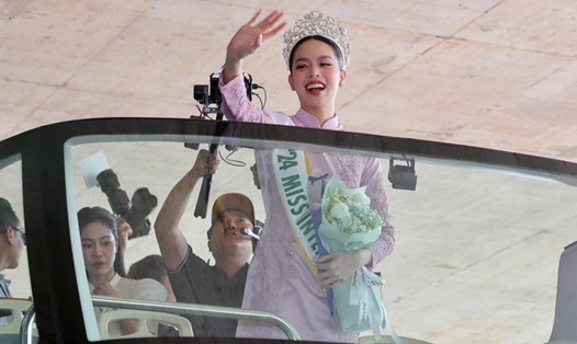 Hoa hậu Thanh Thủy. Ảnh: Anh Tú.