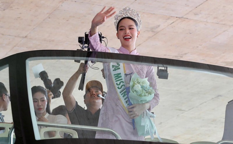 Miss Thanh Thuy. Photo: Anh Tu.