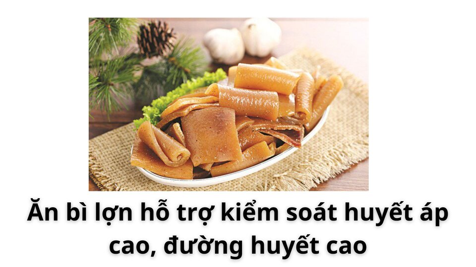 Pork skin can help control blood sugar.