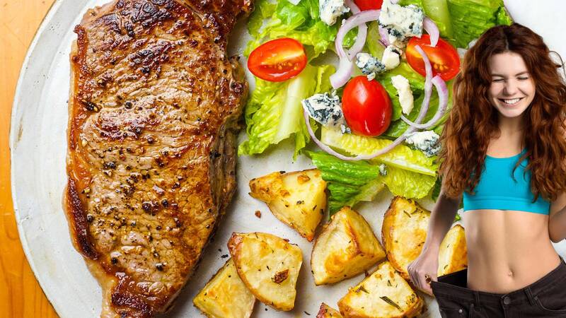 We want to reduce visceral fat so we should eat dinner properly. Graphics: Ha May