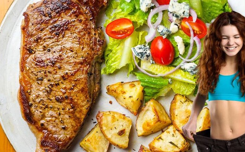 We want to reduce visceral fat so we should eat dinner properly. Graphics: Ha May