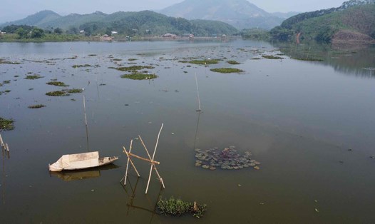 Khu du lịch sinh thái trên hồ Vân Hội (Yên Bái) vẫn bất động sau 5 năm phê duyệt. Ảnh: Trần Bùi