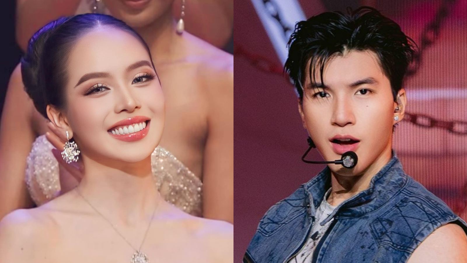 Thanh Thuy and HIEUTHUHAI. Photo: Facebook character