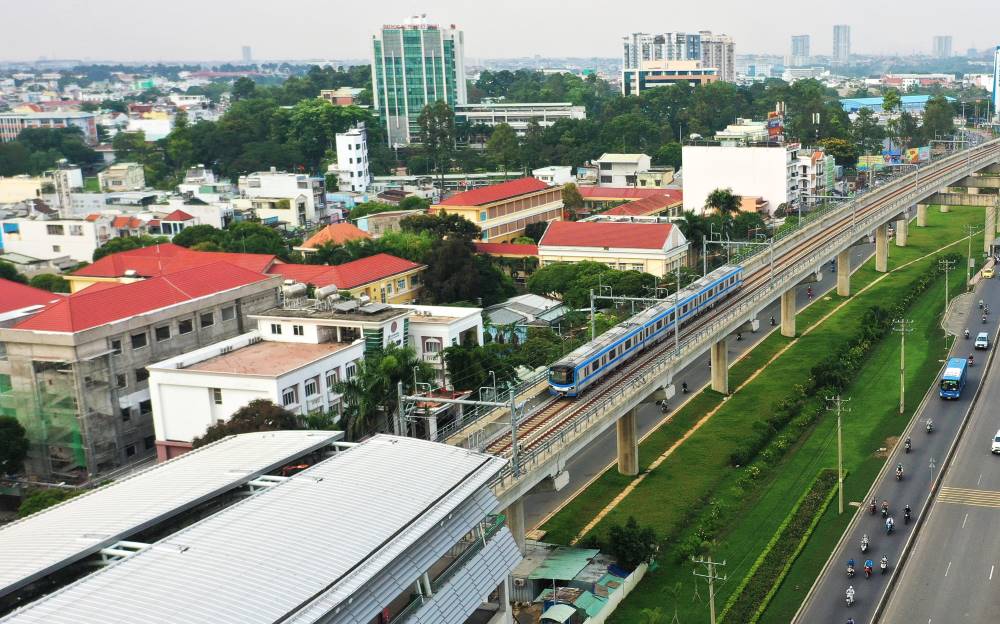  Metro so 1 co tong muc dau tu hon 43.700 ti dong, dai gan 20km tu Depot Long Binh (TP Thu Duc) den ga Ben Thanh (Quan 1).