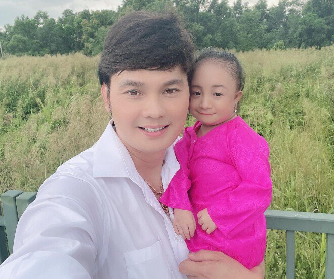 Adopted daughter of Meritorious Artist Kim Tieu Long. Photo: Artist provided.