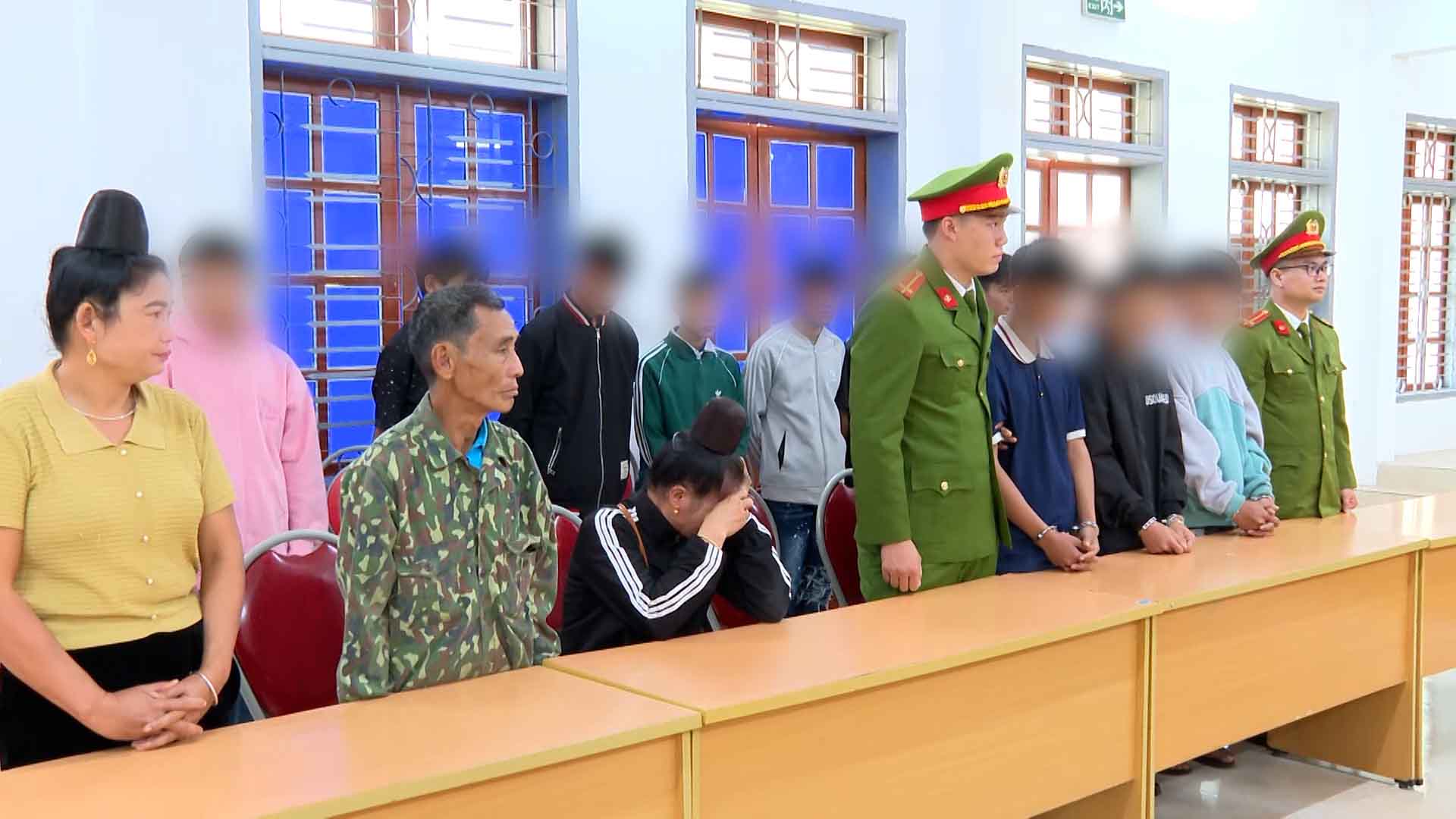 Prosecuted 3 young men for disturbing public order