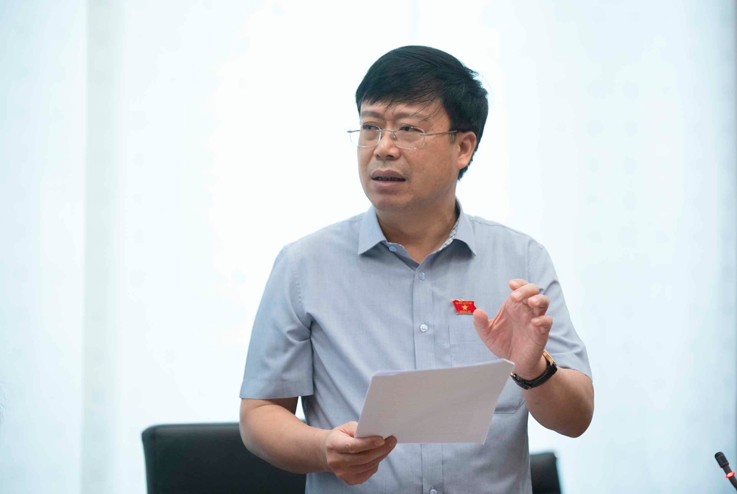Mr. Nguyen Dai Thang was appointed Deputy Head of the Delegation Affairs Committee. Photo: Pham Dong