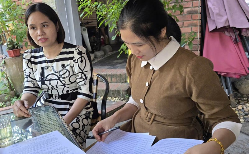 Many school health workers in public schools in Ninh Binh have not yet received preferential allowances under Decree 56 of the Government. Photo: Nguyen Truong