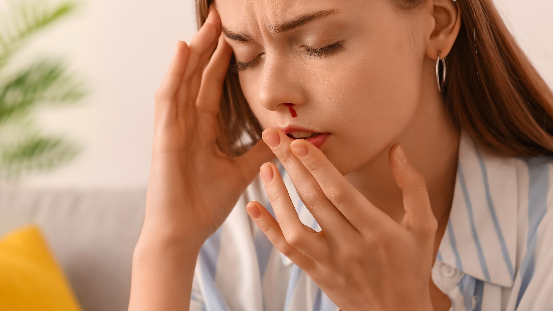 Or nosebleeds warn that the body is lacking something?