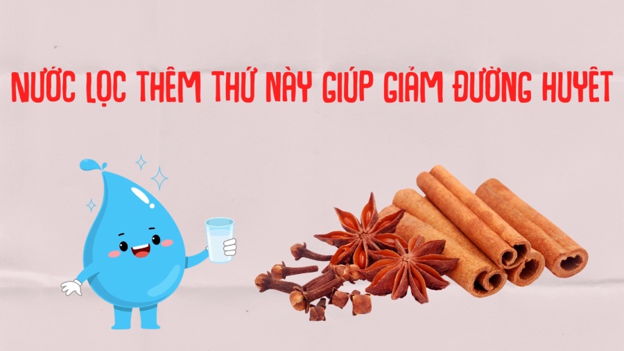 Adding this to filtered water helps reduce blood sugar. Graphics: Phuong Anh