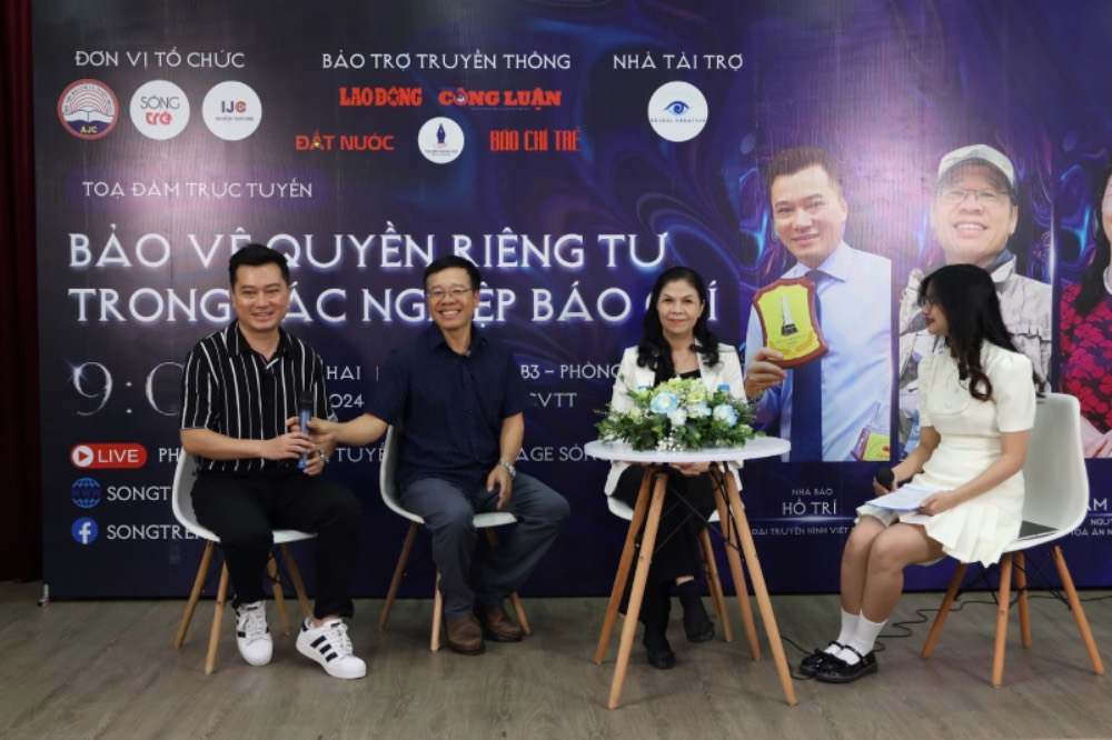 Seminar on “Protecting privacy in journalism”. Photo by Anh Tuyet