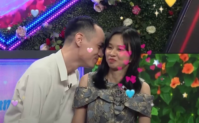 Couple at "You want to date". Photo: Producer.