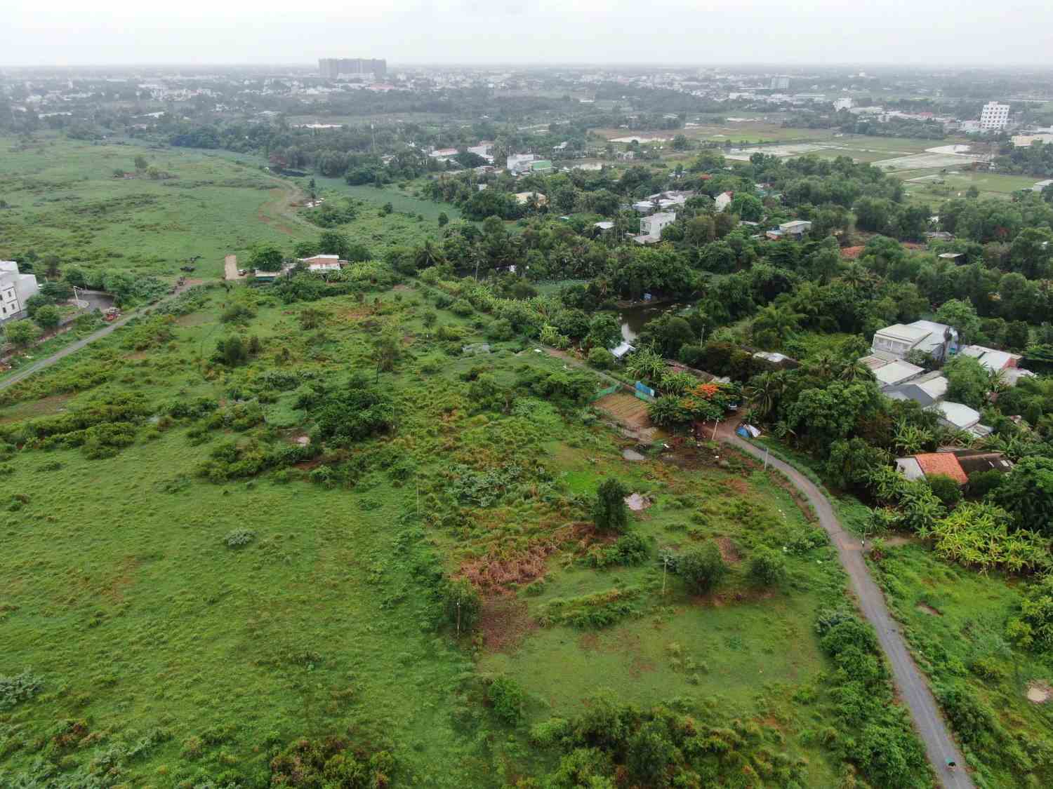 Ho Chi Minh City will build a 314-hectare compact urban area around Tan Kien station (Binh Chanh district). Photo: Anh Tu