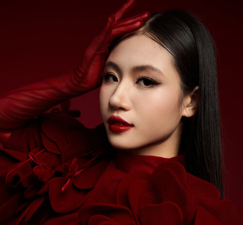 Minh Anh is currently a teenage model who attracts a lot of attention. Photo: Interviewee