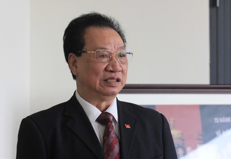 Prof. Dr. Phung Huu Phu - former Permanent Vice Chairman of the Central Theoretical Council - said that restructuring the apparatus is a very sensitive issue. Photo: T.Vuong