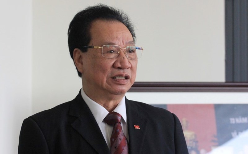 Prof. Dr. Phung Huu Phu - former Permanent Vice Chairman of the Central Theoretical Council - said that restructuring the apparatus is a very sensitive issue. Photo: T.Vuong