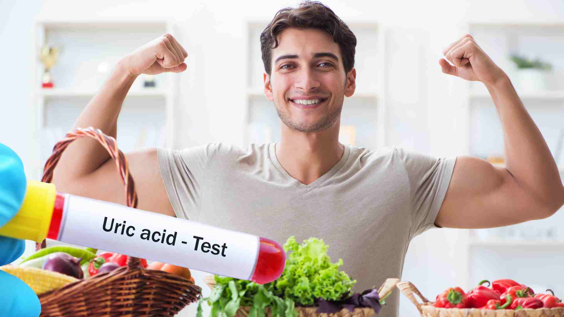 Anti-inflammatory diet limits uric acid spikes. Graphic photo: Khanh Ngoc