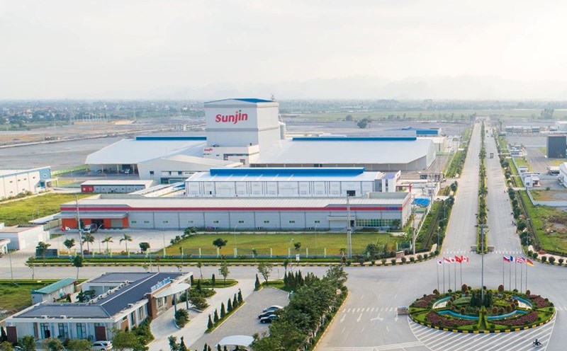 An industrial park in Ha Nam. Photo: hanam.gov.vn