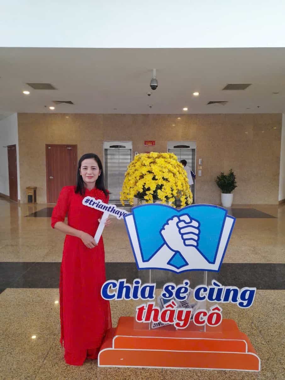 Co Toan la mot trong 60 thay co duoc tuyen duong trong chuong trinh “Chia se cung thay co” nam 2024. Anh: NVCC  