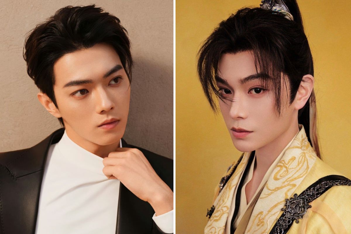 Hua Kai is compared to Dinh Vu He. Photo: Weibo