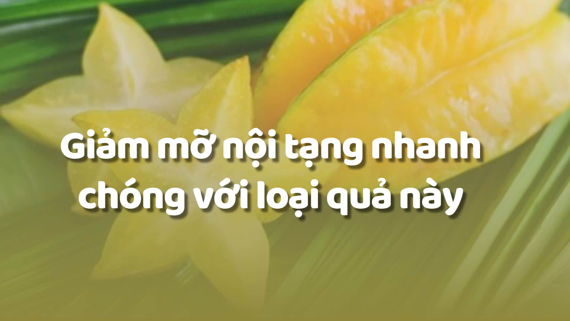 Reduce visceral fat quickly with this fruit