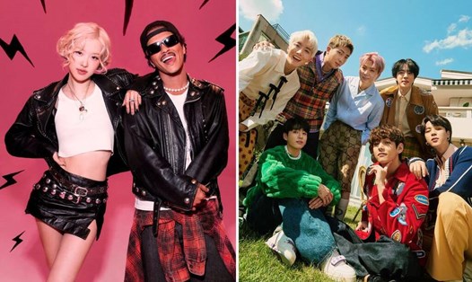 Bài báo của Money Today viết về BTS có nhắc đến bản hit "APT." của Rosé và Bruno Mars. Ảnh: Naver