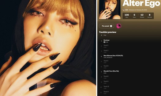 Album solo “Alter Ego” của Lisa sẽ bao gồm 12 bài hát. Ảnh: LLOUD