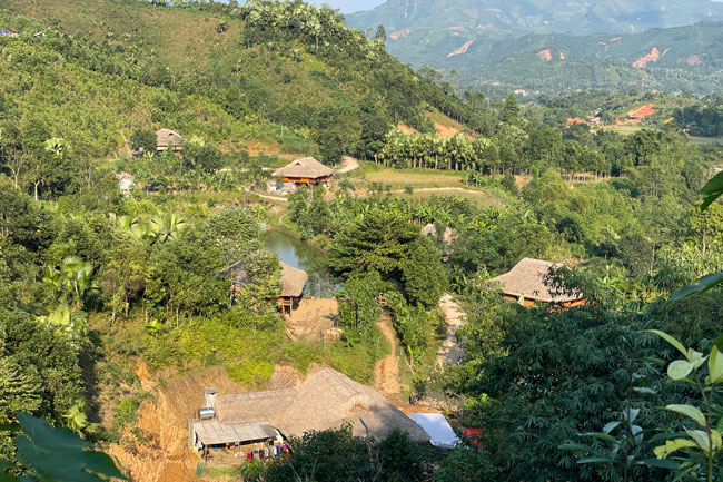 Xa Nghia Do con nhieu tiem nang ve canh quan thien nhien, van hoa de phat trien du lich nhung chua khai thac het. Anh: Dinh Dai