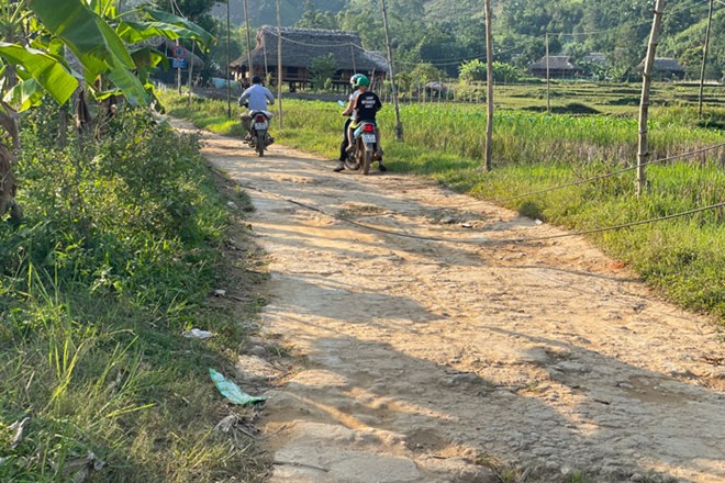 Đường vào xã du lịch ở Lào Cai xuống cấp nghiêm trọng