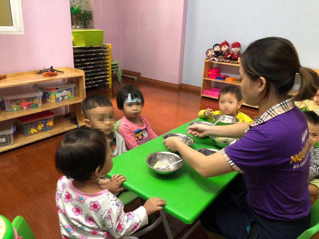 Preschool teachers are considered for promotion if they meet the prescribed conditions. Illustration photo: Thuc Quyen