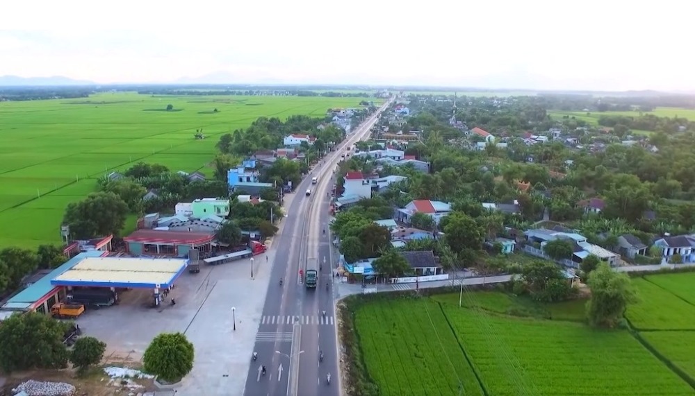 Quang Nam will merge Que Son and Nong Son districts from January 1, 2025. Photo: Quangnam.gov.vn