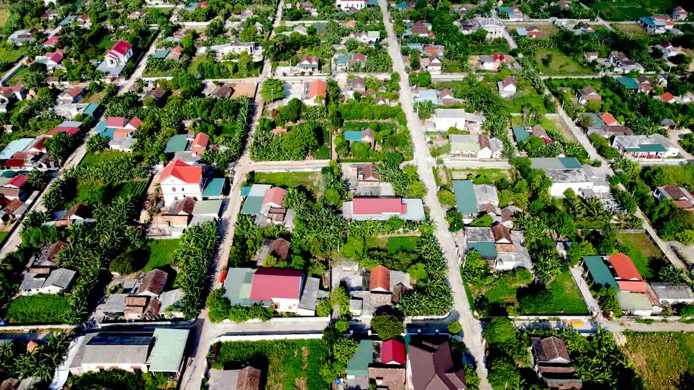 Many commune-level administrative units in Quang Binh were merged. Photo: H. Huyen