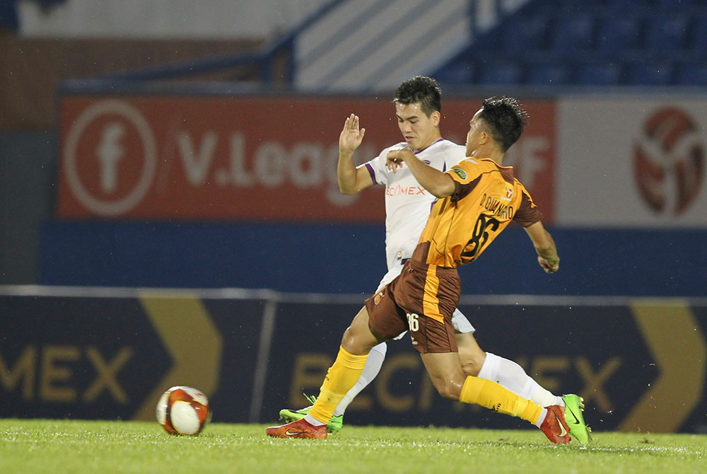 Tien Linh will be one of the most notable players in the match between Binh Duong and Hoang Anh Gia Lai. Photo: VPF