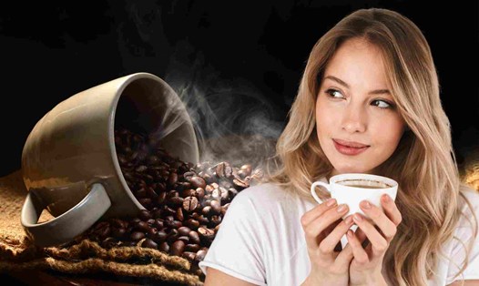 Nên uống cà phê ở mức độ vừa phải vì uống quá nhiều có thể dẫn đến các tác dụng phụ như lo lắng. Đồ họa: Linh Trang