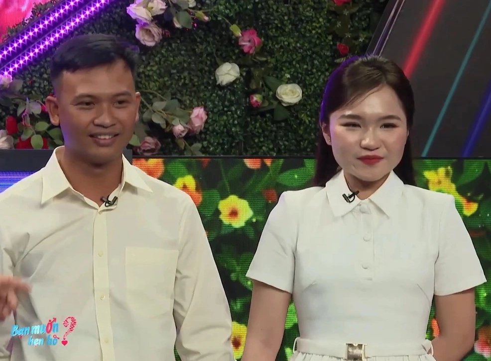 Couple at "You want to date". Photo: Producer