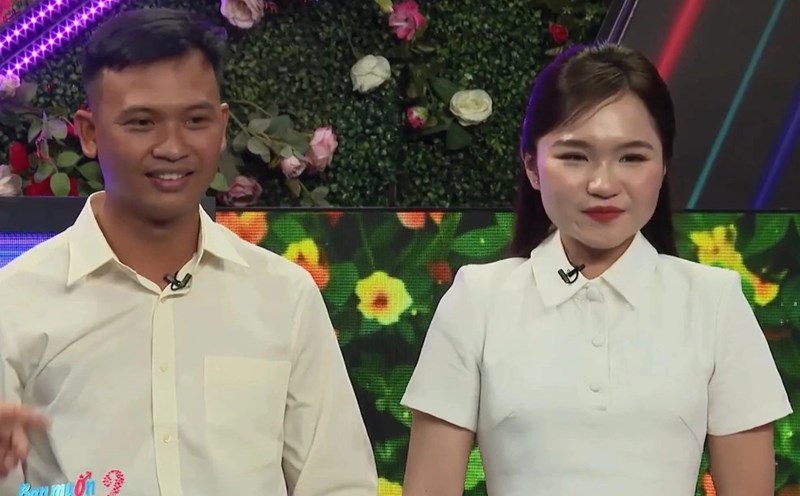 Couple at "You want to date". Photo: Producer