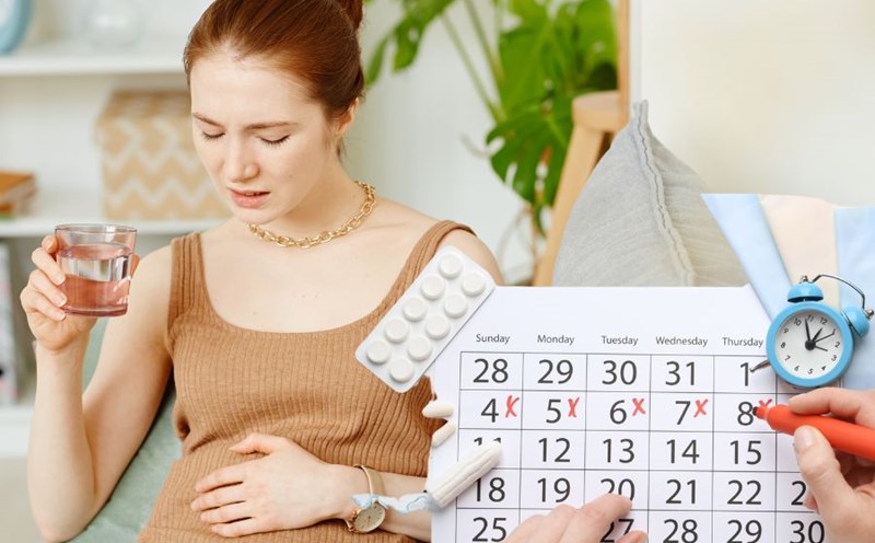 8 tips to help balance hormones during the menstrual cycle. Graphics: Phuong Thao