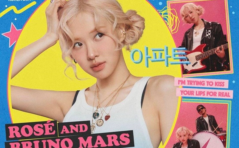 Blackpink's Rose continues to achieve new achievements with "APT.". Photo: Naver